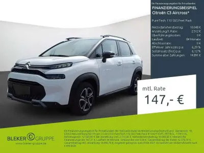 Brugt Citroën C3 Aircross Feel 110 HK (80 kW) 2023 Hvid SUV