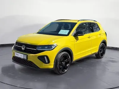 Brugt VW T-Cross R-line 116 HK (85 kW) 2025 Gul SUV