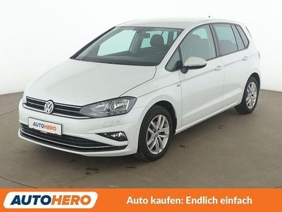 Gebraucht VW Golf Sportsvan Join 116 PS (85 kW) 2019 Weiß Van / Kleinbus
