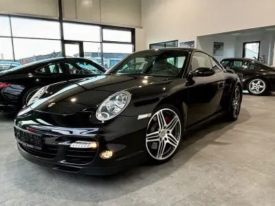 Gebraucht Porsche 911 Turbo 480 PS (353 kW) 2007 Basaltschwarzmetallic Coupé