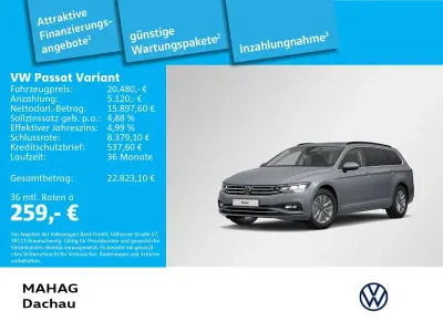 Gebraucht VW Passat Business 122 PS (89 kW) 2023 Grau Kombi