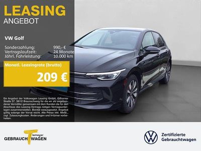 Gebraucht VW Golf VIII Goal 150 PS (110 kW) 2025 Schwarz Limousine