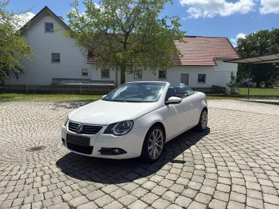 Gebraucht VW Eos GT 200 PS (147 kW) 2009 Weiß Cabrio