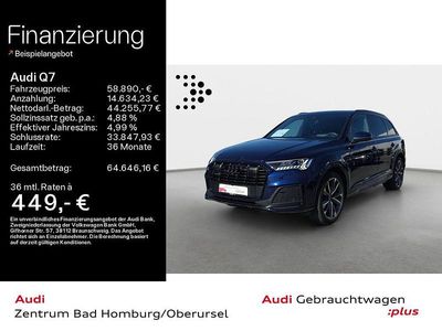 Gebraucht Audi Q7 Competition 286 PS (210 kW) 2023 Navarrablau metallic SUV