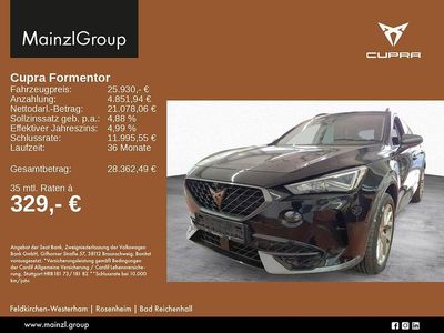 Gebraucht Cupra Formentor 150 PS (110 kW) 2023 Midnight schwarz metallic (metallic) SUV
