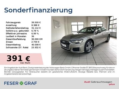 gebraucht Audi A6 Limousine S Line 55 TFSI S-Tronic AZV/MATRIX/HEADU