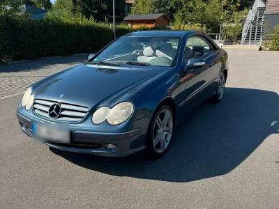 Gebraucht Mercedes CLK200 163 PS (119 kW) 2004 Blau Coupé