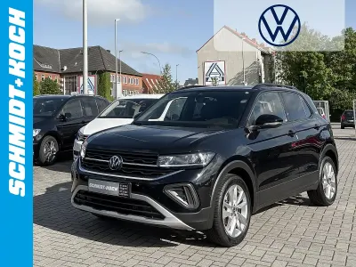 Gebraucht VW T-Cross Goal 116 PS (85 kW) 2025 Deep black perleffekt (schwarz) SUV
