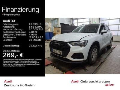 Gebraucht Audi Q3 Advanced 150 PS (110 kW) 2022 Gletscherweiß metallic SUV