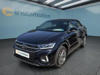 Gebraucht VW T-Roc Cabriolet 150 PS (110 kW) 2025 Schwarz Cabrio