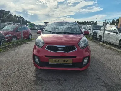 Gebraucht Kia Picanto Edition 7 69 PS (50 kW) 2013 Rot Kleinwagen