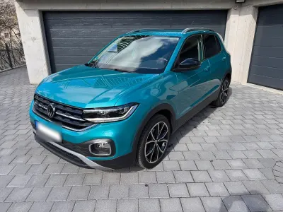 Gebraucht VW T-Cross Style 150 PS (110 kW) 2021 Grün SUV