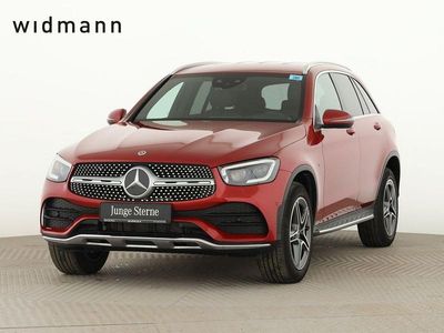 Gebraucht Mercedes GLC300e AMG 194 PS (142 kW) 2020 Designo hyazinthrot metallic SUV