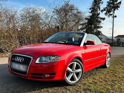 Gebraucht Audi A4 Cabriolet S-Line 163 PS (119 kW) 2006 Rot Cabrio