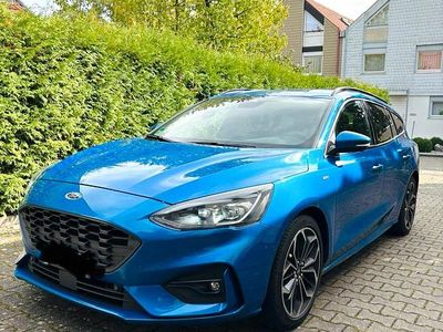 Gebraucht Ford Focus ST-Line 183 PS (134 kW) 2020 Blau Kombi