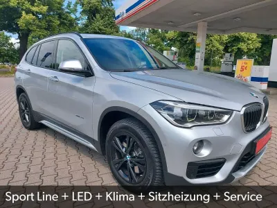 Gebraucht BMW X1 Sport Line 192 PS (141 kW) 2017 Silber SUV