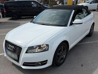Gebraucht Audi A3 Cabriolet 105 PS (77 kW) 2011 Weiß Cabrio