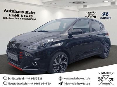 Neu Hyundai i10 N Line 90 PS (66 kW) 2025 Schwarz Kleinwagen