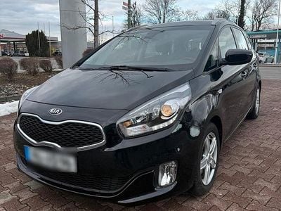 Gebraucht Kia Carens 135 PS (99 kW) 2013 Schwarz Van / Kleinbus