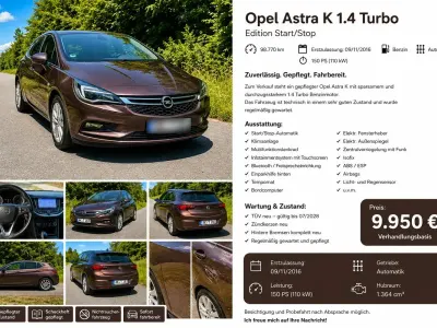 Gebraucht Opel Astra