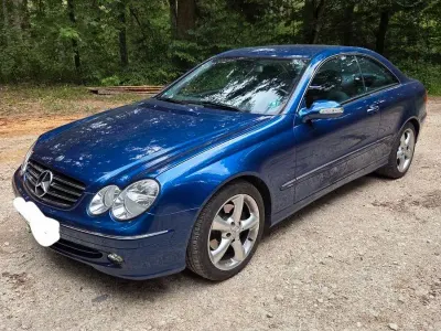 Gebraucht Mercedes CLK320 Avantgarde 218 PS (160 kW) 2003 Blau Coupé