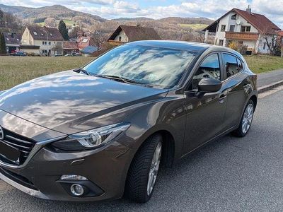 Gebraucht Mazda 3 Sports-Line 150 PS (110 kW) 2014 Braun Limousine