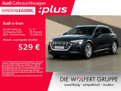 gebraucht Audi e-tron e-tron55 quattro SITZBELÜFTUNG+HUD+B&O+360°+ACC