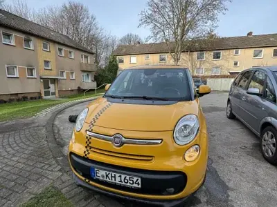 Gebraucht Fiat 500L Pop Star 85 PS (62 kW) 2012 Gelb Van / Kleinbus