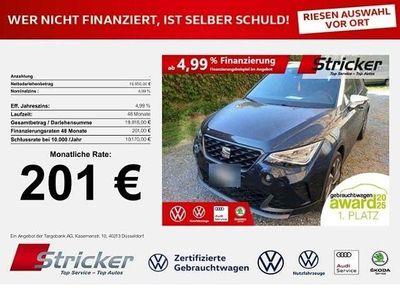 Asphalt blau metallic (metallic) Gebraucht 2022 Seat Arona FR SUV | 16.950 € (Fairer Preis)
