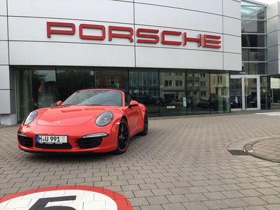 Second-hand Porsche 911 Carrera 4 349 CP (256 kW) 2013 Roșu Cabrio