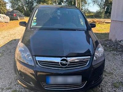 Gebraucht Opel Zafira 110 PS (80 kW) 2009 Schwarz Van / Kleinbus