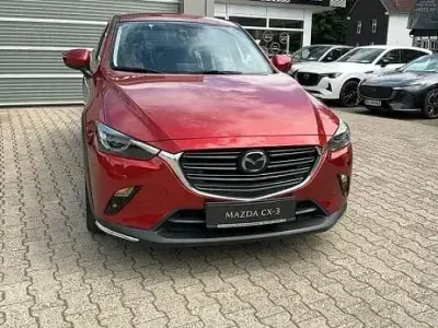 Gebraucht Mazda CX-3 Sports-Line 121 PS (88 kW) 2019 Rot metallic SUV