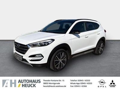 Gebraucht Hyundai Tucson Passion Plus 177 PS (130 kW) 2018 Polar white / sol SUV