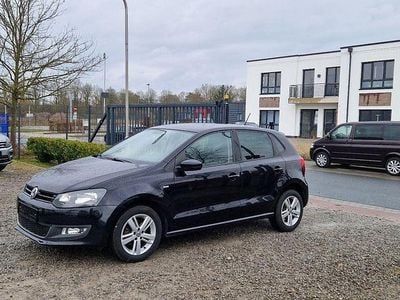 Gebraucht VW Polo Match 90 PS (66 kW) 2012 Schwarz Kleinwagen