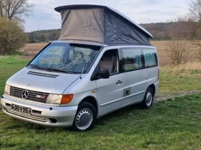 Używany Mercedes Vito Marco Polo 122 KM (89 kW) 1999 Srebrny Van