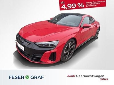 Gebraucht Audi e-tron GT quattro Ambiente 350 kW (476 PS) 2022 Tangorot metallic Limousine