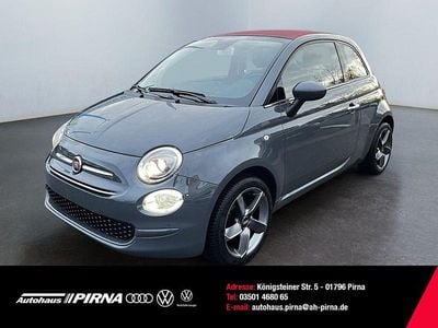 Gebraucht Fiat 500 Lounge 69 PS (50 kW) 2018 Grau Cabrio