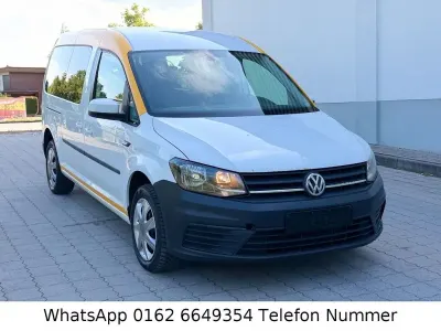 Gebraucht VW Caddy Maxi 102 PS (75 kW) 2018 Weiß Van / Kleinbus