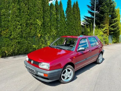 Brugt VW Golf III 75 HK (55 kW) 1994 Rød Sedan