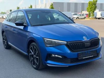 Gebraucht Skoda Scala Monte Carlo 116 PS (85 kW) 2020 Blau Kleinwagen