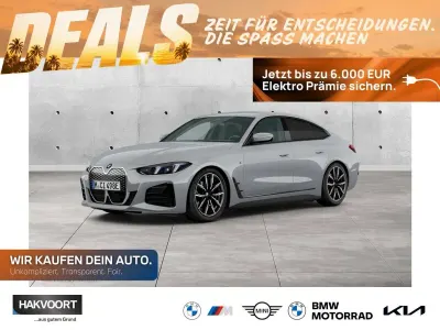 Ny BMW i4 M Sport 250 kW (340 HK) 2026 Grå Sedan