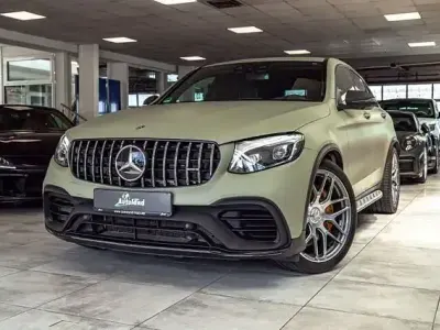 Gebraucht Mercedes GLC63 AMG AMG Edition 1 510 PS (375 kW) 2018 Grün matt foliert. SUV
