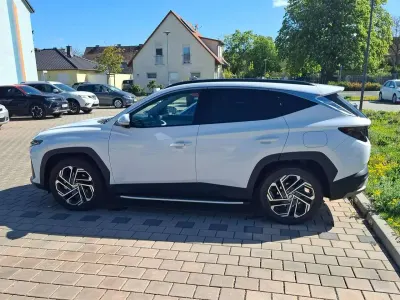 Gebraucht Hyundai Tucson 252 PS (185 kW) 2024 Weiß SUV