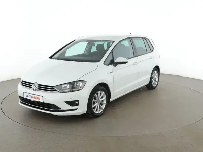 Gebraucht VW Golf Sportsvan LOUNGE 110 PS (80 kW) 2015 Weiß Van / Kleinbus