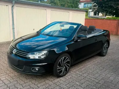 Gebraucht VW Eos 140 PS (102 kW) 2012 Schwarz Cabrio