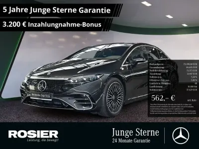 Używany Mercedes EQS580 Premium Plus 400 kW (544 KM) 2023 Szary Sedan/Limuzyna