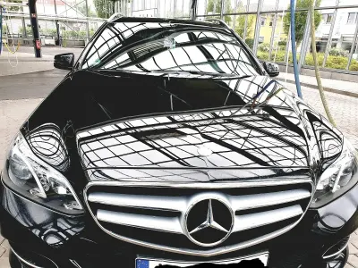 Usata Mercedes E250 Avantgarde 204 CV (150 kW) 2014 Nero Station wagon