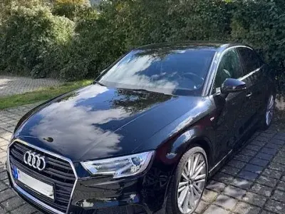 Brugt Audi A3 S-Line 150 HK (110 kW) 2018 Sort Sedan