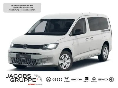 Neu VW Caddy Maxi 122 PS (89 kW) 2026 Weiß Van / Kleinbus