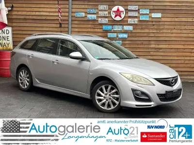 Gebraucht Mazda 6 Active 120 PS (88 kW) 2010 Sunlight silver Kombi